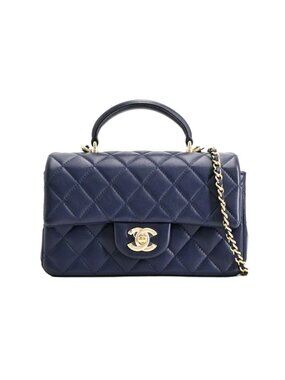Chanel Shoulder Bag Top Handle Mini Flap